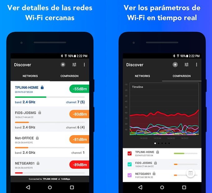 Analisador de Wi-Fi NetSpot